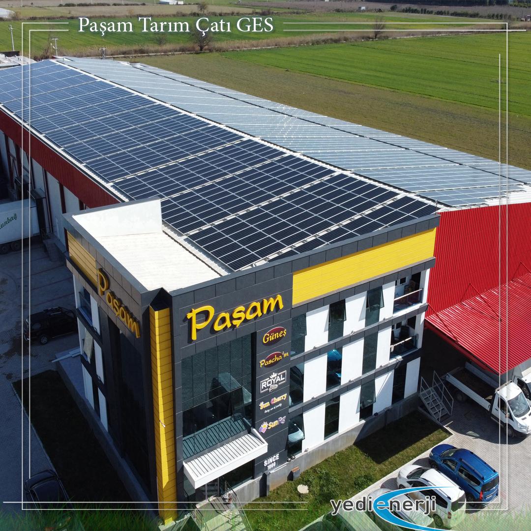 Paşam Enerji projemizi hayata geçirdik. 